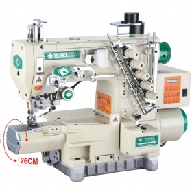 TK 787T-356-EWT-I Direct drive cylinder bed interlock  sewing machine with automatic trimmer
