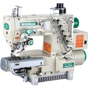 TK 787T-356-EWT-L600-I direct drive automatic trimming cylinder bed  interlock sewing machine with left cutter