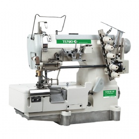TK 500-05CB High-speed interlock sewing machine with loosening and tightening laces