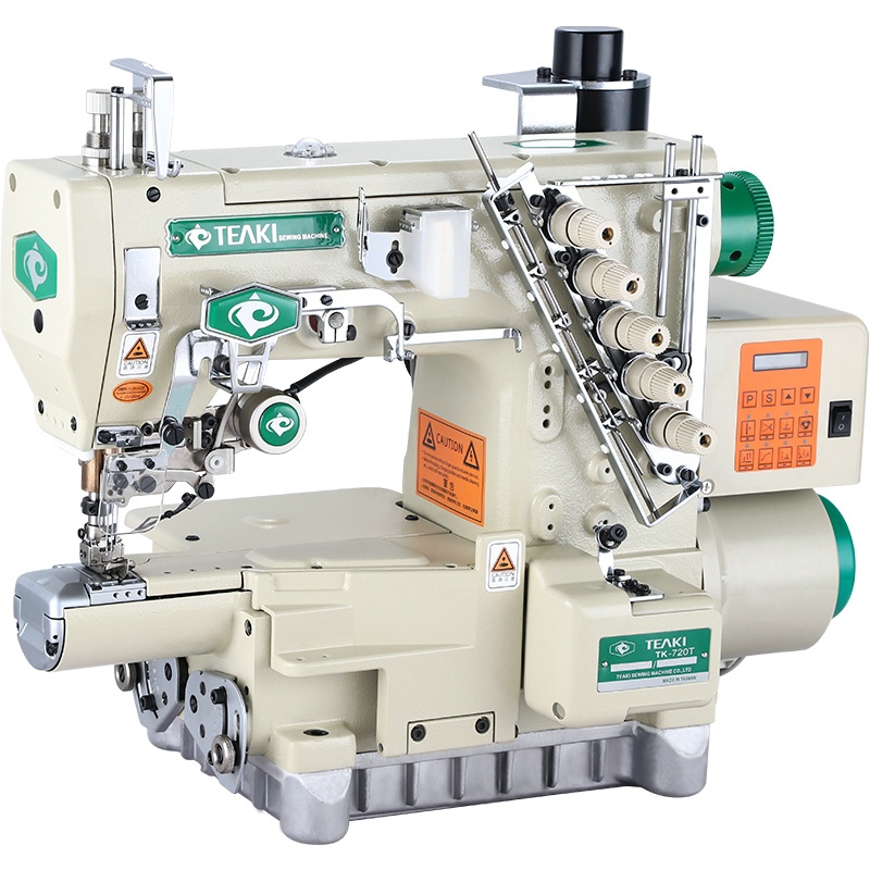 Ktk Sewing Machine TK 720T-356-EWT-I Direct drive cylinder bed interlock sewing machine ...
