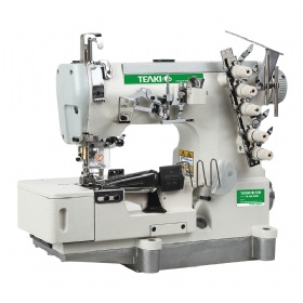 TK 500-02BB High speed flat-bed interlock with tape binding(edge rolling)